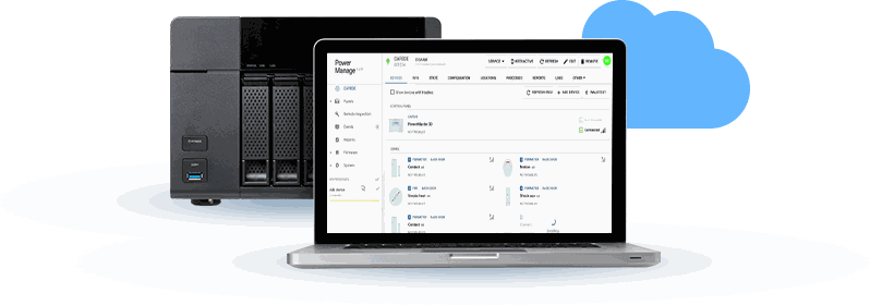 PowerManage-Plattform: Server und Weboberfläche